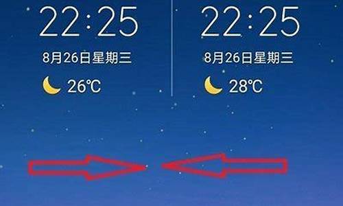 华为桌面天气日期怎么设置_华为桌面天气