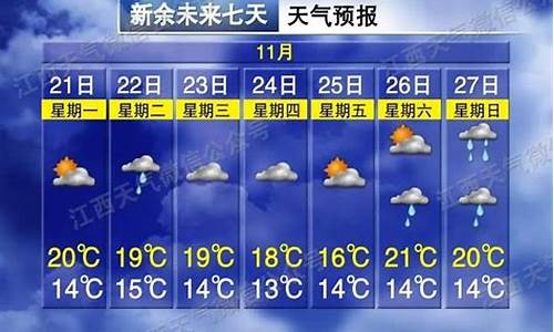 新余天气预报一周7天2345_新余天气预