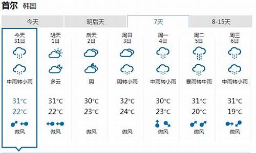 首尔天气预报30天查询_首尔天气预报30天查询